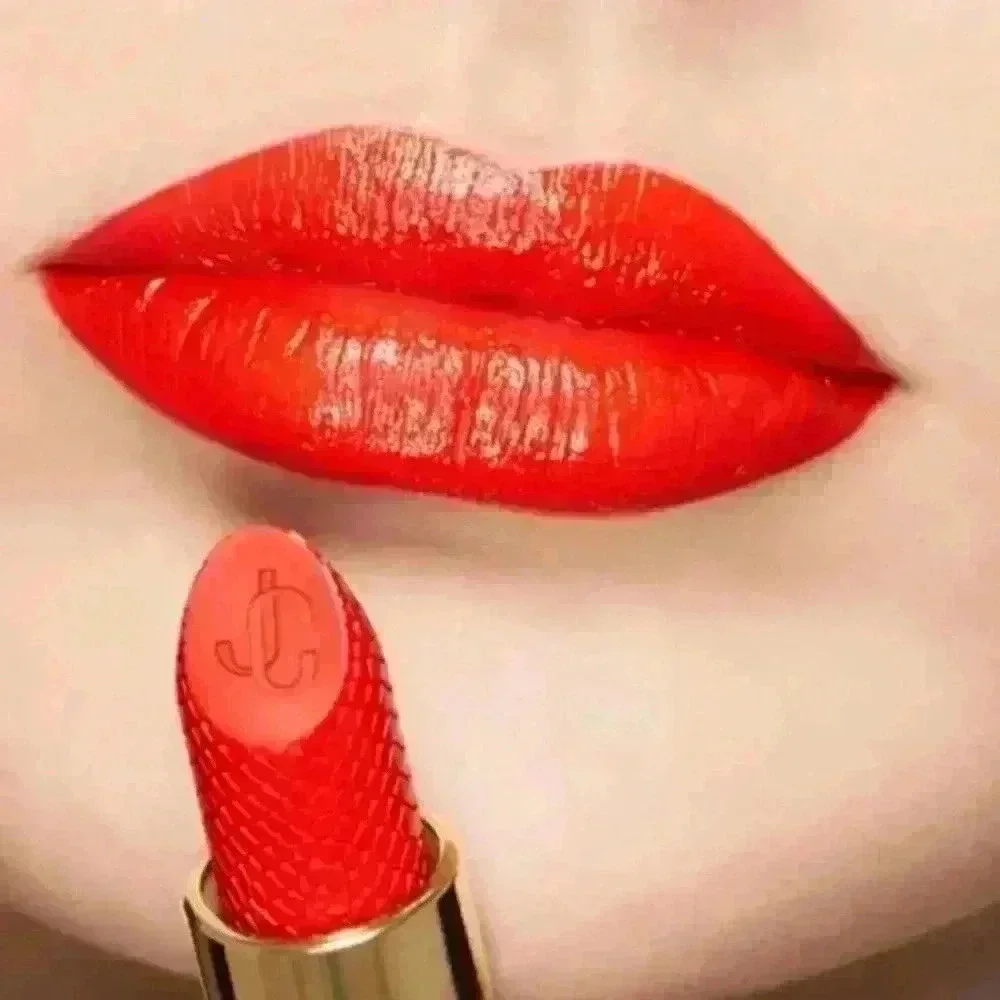 Jimmy Choo Seduction Collection Satin Lip Color~Coral Sunset (004)~NEW IN BOX!